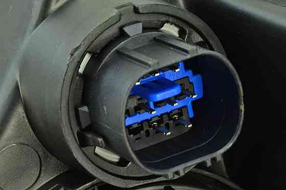 Фара Elantra 6 AD (2016-2018) галоген лінзована ДХО (LED) (ручний коректор) ліва Хюндай Мукачево