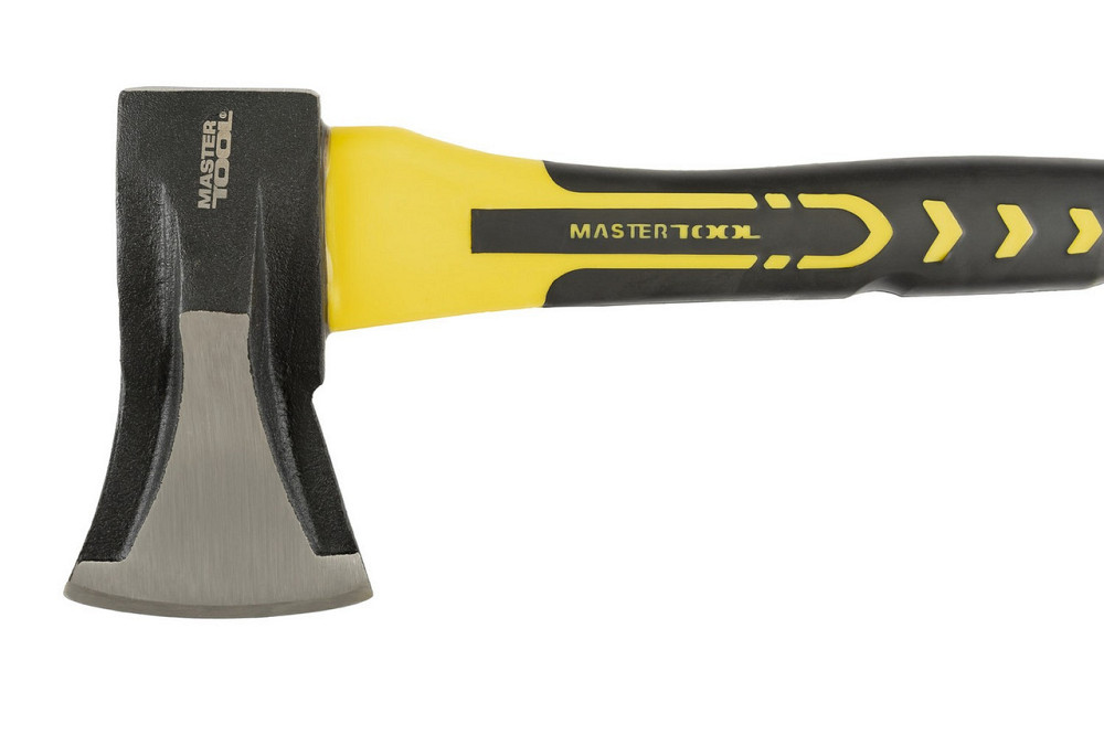 Сокира-колун MASTERTOOL 1000 г HRC60 ручка фібергласова 390 мм 05-0208 Рівне - фото 3