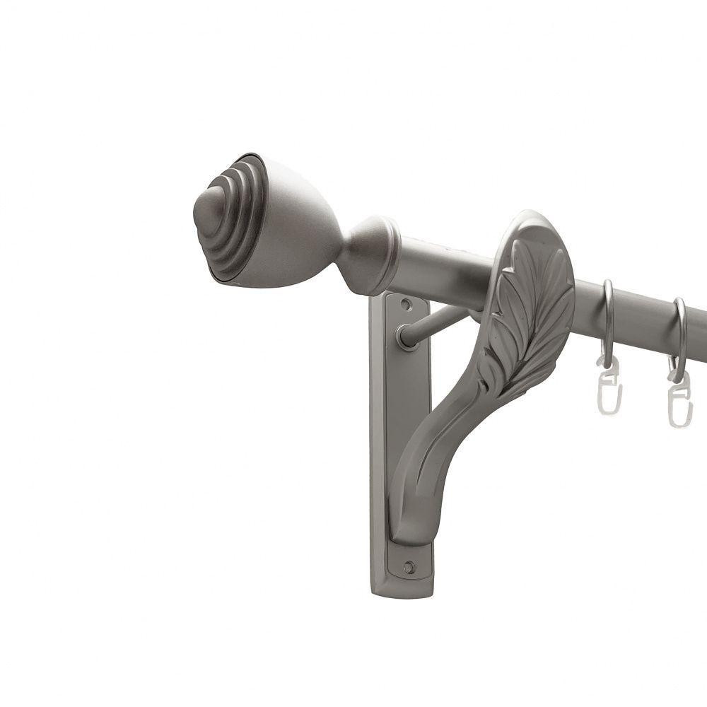 Карниз Orvit Палаціо металевий однорядний ретро Сатин 25 мм 160 см (00-00011223) Львів - фото 1