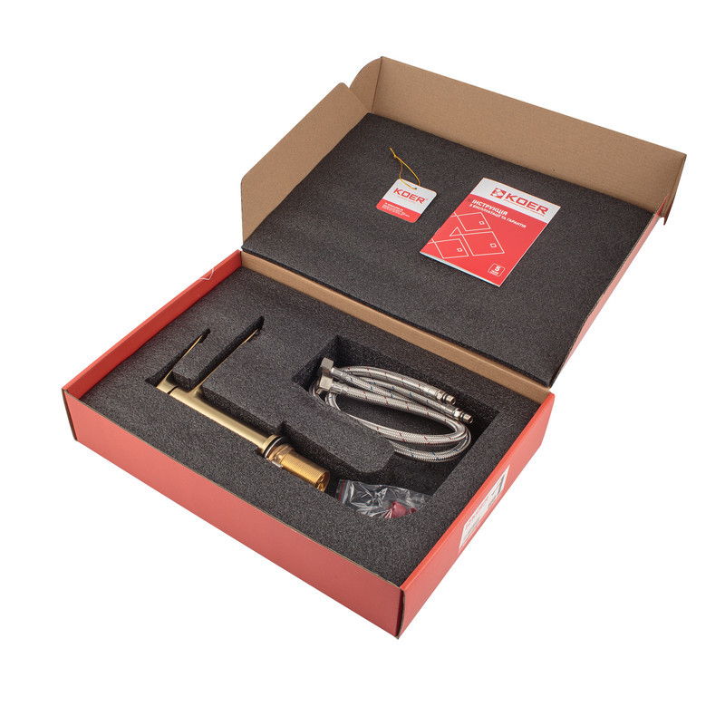 Смеситель для умывальника Koer KB-10028-12 (KR5291) Харьков - изображение 6