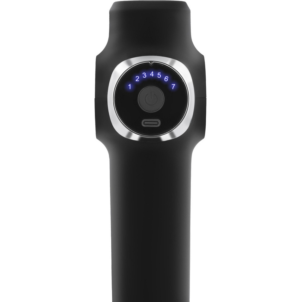 Массажный пистолет многофункциональный 8 насадок NS-501 Neo-Sport черный Киев - изображение 6