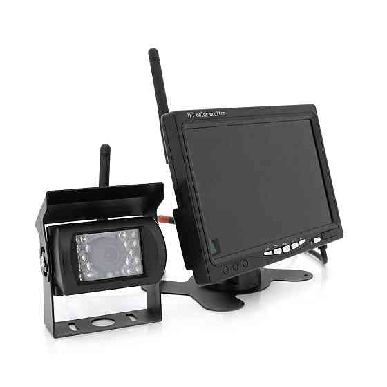 7-дюймовый автомобильный HD ЖК-дисплей на две камеры, 24V, расширение 420TVL, угол линзы 120° Киев