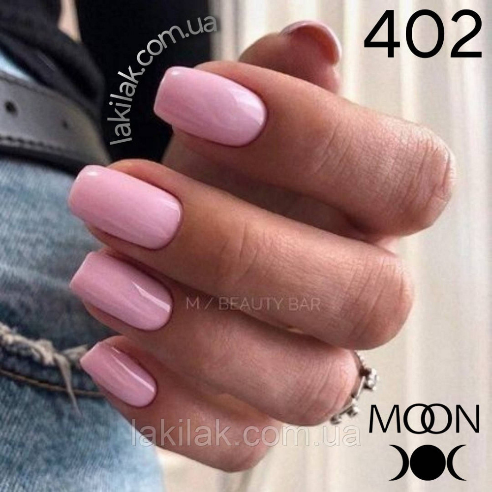 Гель-лак Moon Full Breeze №402 світло-рожевий 8мл Херсон - фото 1