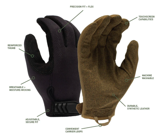 Тактичні рукавиці Venture Gear Tactical VGTG30 Medium-Duty Operator, чорні, розмір XXL ( 11 ) Київ