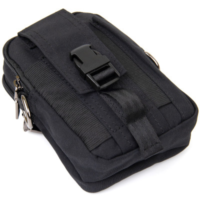 Сумка Vintage На пояс нейлон Чорна (20645) Вінниця - фото 10