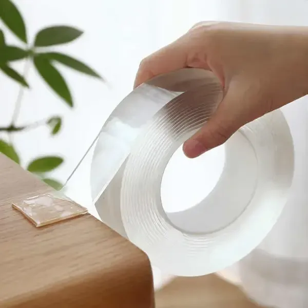 Многоразовая двухсторонняя крепежная лента Ivy Grip Tape 3м для фиксации предметов без гвоздей Київ - фото 3