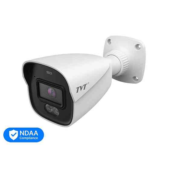 IP-відеокамера 8Mp TVT TD-9481S4L-C(D/PE/AW2) White f=2.8mm, ІЧ+LED-підсвічування, з мікрофоном (77-00475) Київ