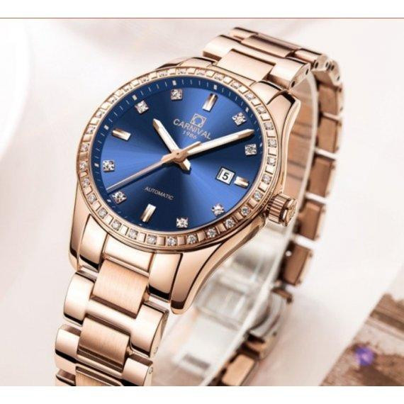 Жіночий механічний класичний годинник Carnival Maldives Київ - фото 8