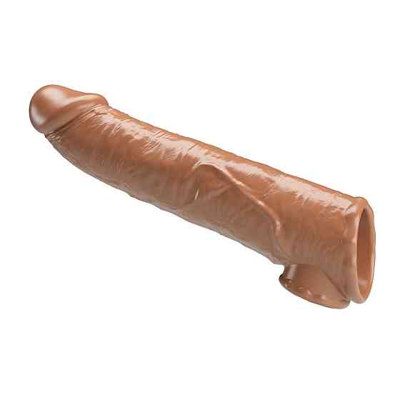 Подовжуюча насадка на член - Pretty Love Extension Penis Sleeve Latin, 26 см Sex Aura Київ
