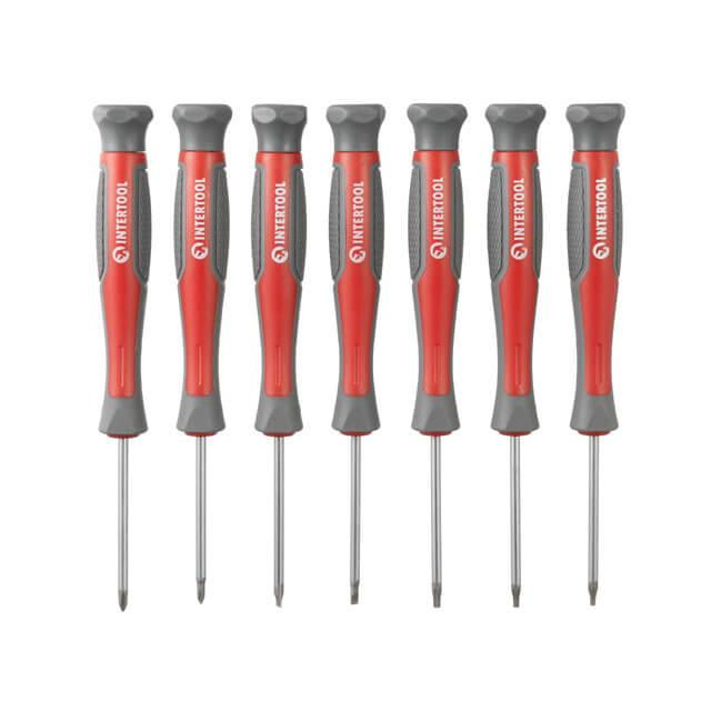 Набір викруток з комплектом насадок, 70 од. INTERTOOL VT-3370 Київ - фото 3