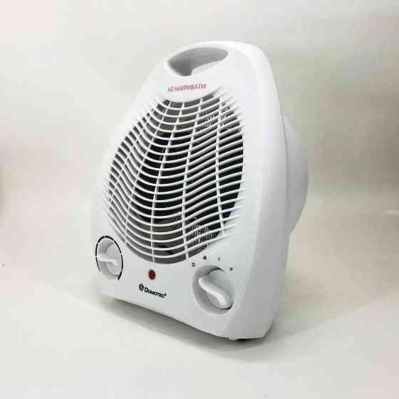 Электрический обогреватель для офиса Domotec, Мини нагреватель воздуха, Тепловентилятор для квартиры IH-71 Львов