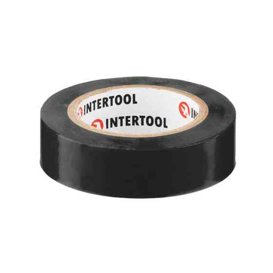 Стрічка ізоляційна 0.15мм*17мм*10м чорна INTERTOOL IT-0011 Киев