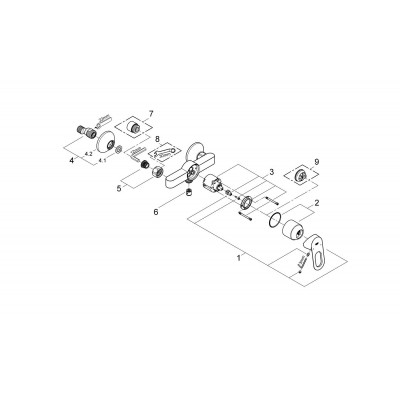 Смеситель Grohe BauLoop (23340000) Винница - изображение 7