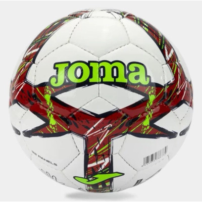 Мяч футбольный Joma Dal III (401412.206) Уні 4 Біло-червоно-салатовий (8445954786730) Винница - изображение 1