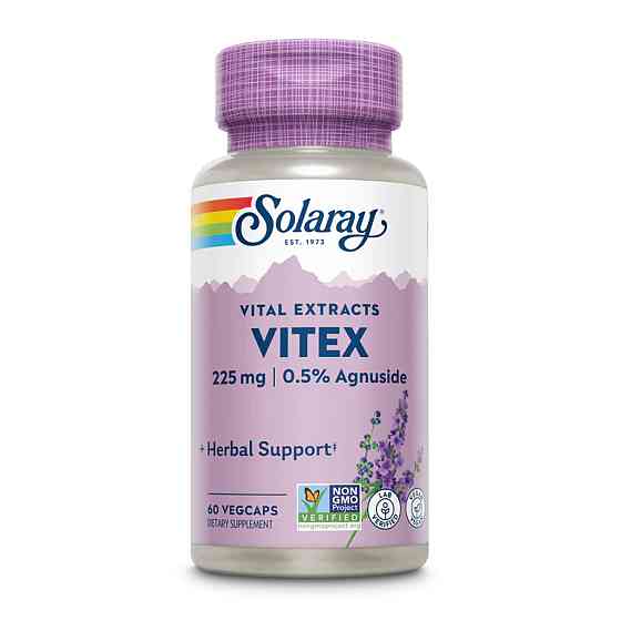 Витекс экстракт ягод Solaray Vitex Chaste Berry Extract 225mg - 60 vcaps Луцк