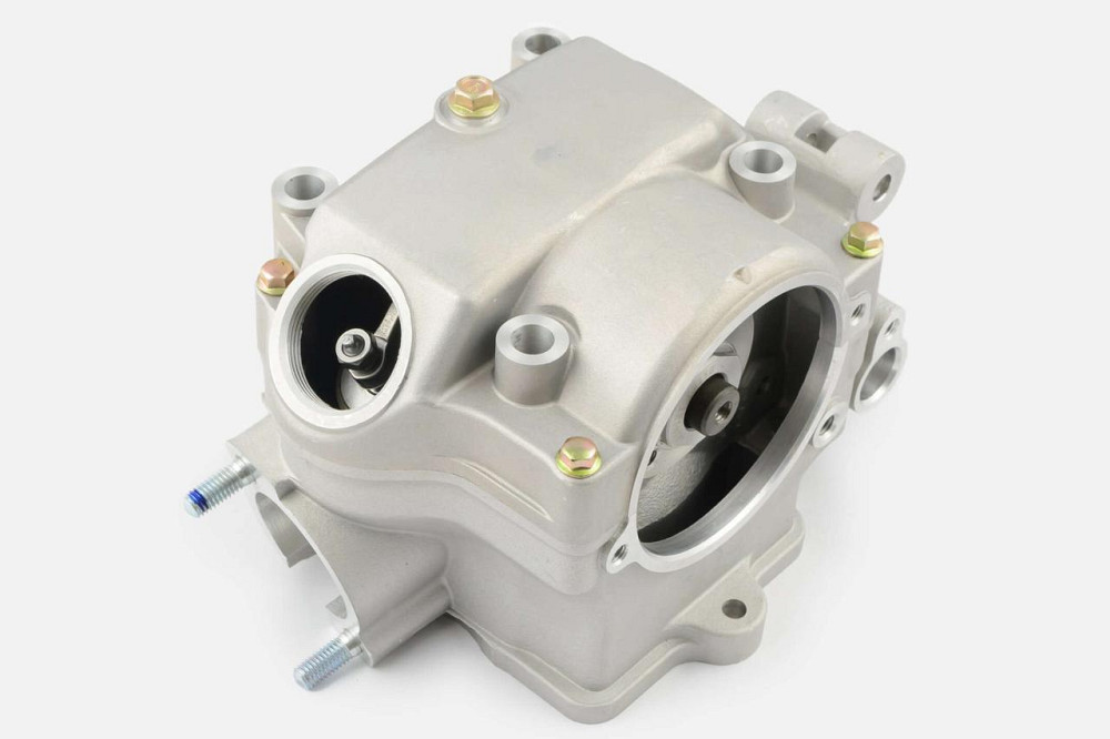 Головка циліндра мотоцикл 4T CB250 (у зборі + клапани, кришка) (OHC, вод. охолодження, #1) Мукачево - фото 1