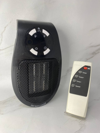 Портативний керамічний обігрівач Handy Heater 500W з дисплеєм та пультом Настінний тепловентилятор Б/В Київ