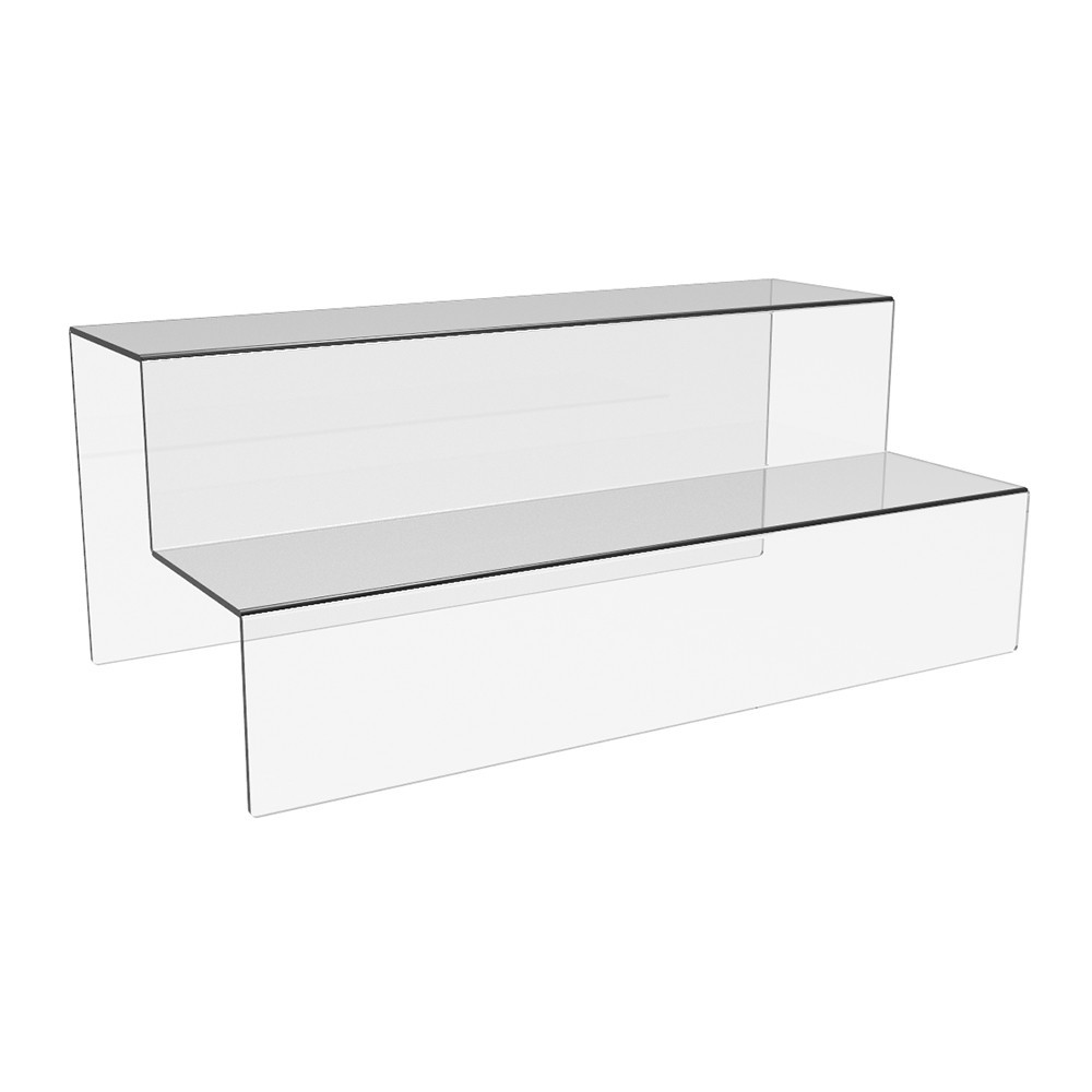 Гірка EKOSTAR під товар на 2 сходинки з акрилу 400х200х160 Київ - фото 2