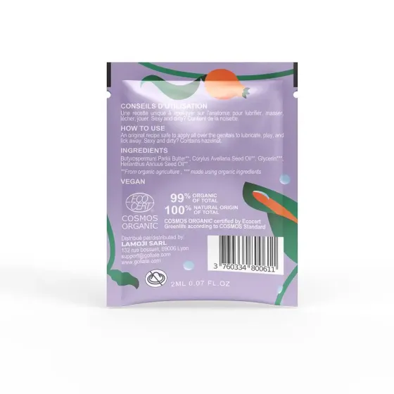 Пробник масажної олії Goliate Couple Gourmand Noisette 2 мл Львів