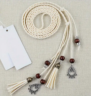 Пояс белый в восточном стиле женский Киев - изображение 1