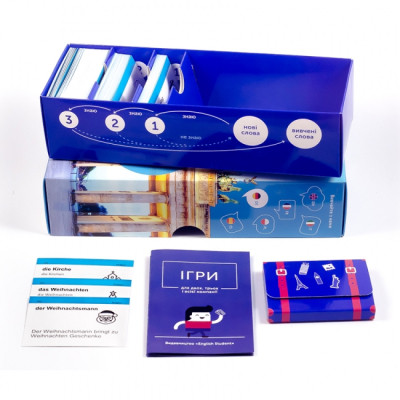 Обучающий набор English Student Карточки для изучения немецкого языка Для начинающих A1, украинский (39122640) Винница - изображение 4