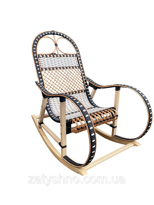 Крісло гойдалка плетена на подарунок Київ - фото 1