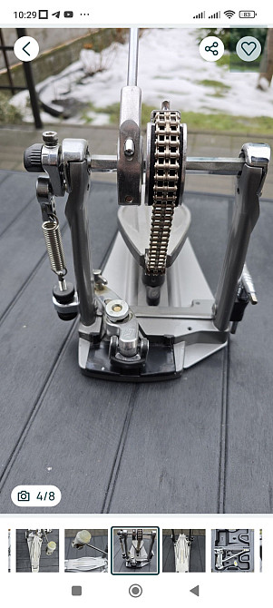 Педаль для бас-барабана Tama HP 910 LN. Харьков - изображение 6