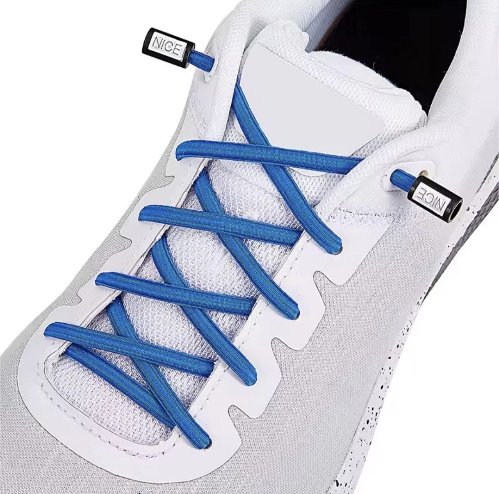 Шнурки еластичні без зав'язок з пластиковими фіксаторами Сміла - фото 5