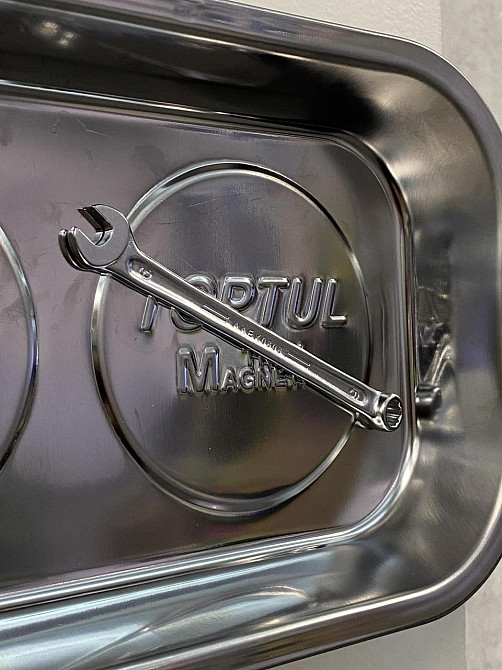 Піддон магнітний прямокутний TOPTUL 240x140x42 мм JJAF2414 Одеса - фото 5