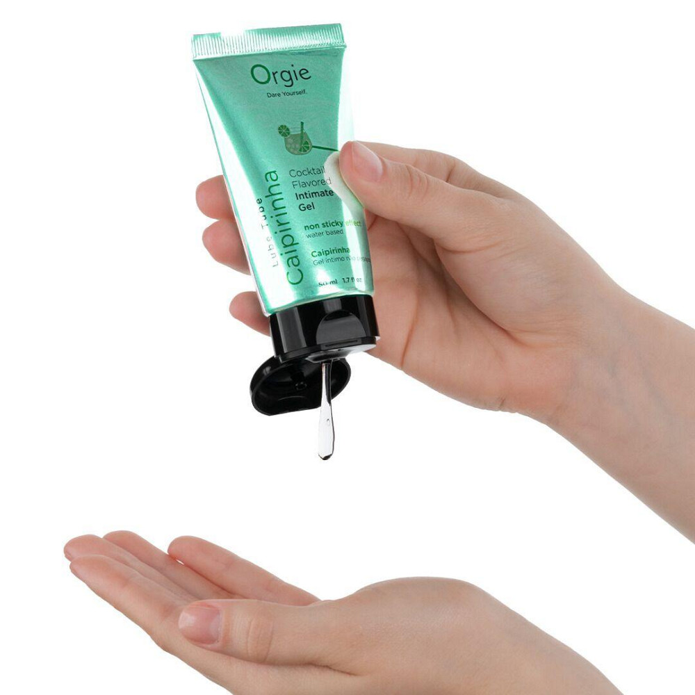 Розпродаж!!! Лубрикант на водній основі Orgie Lube Tube Cocktail Caipirinha 50мл (термін 18.10.2026) Sex Aura Київ - фото 2