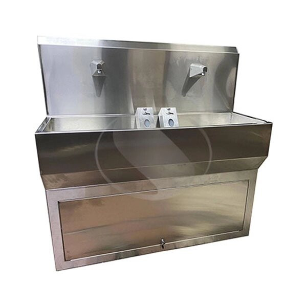 Умывальник сенсор на две секции с тумбой Киев - изображение 2