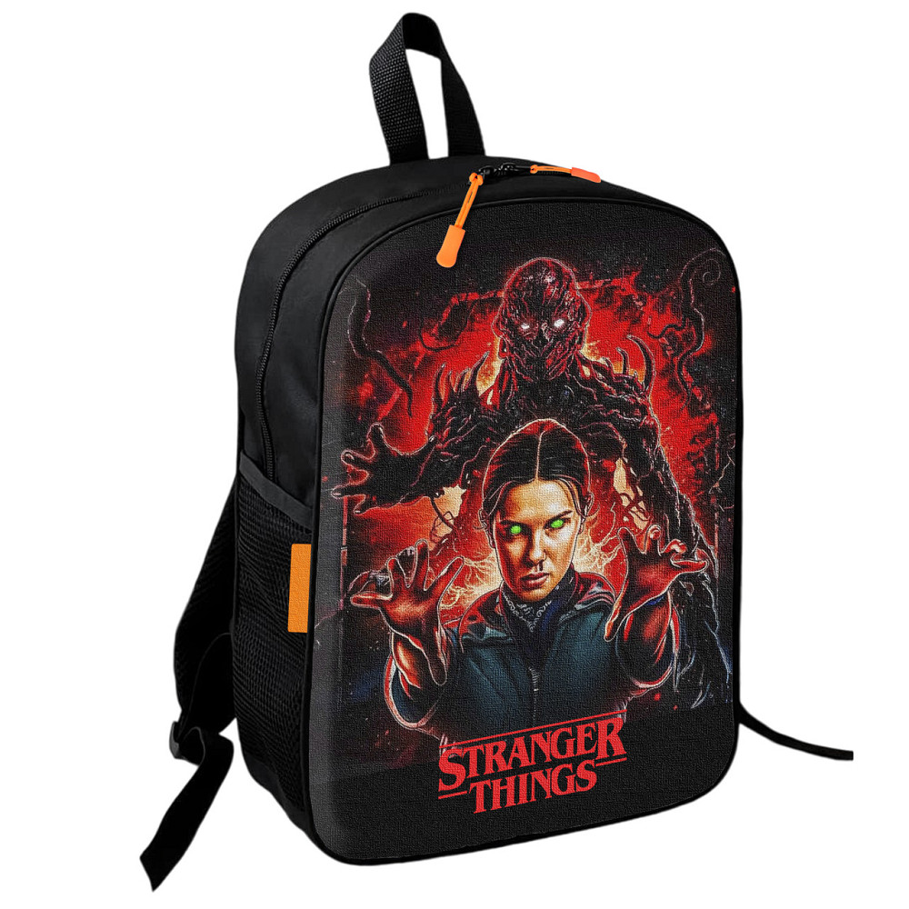 Рюкзак шкільний дитячий Дуже дивні справи / Stranger Things 36х27 см підлітковий для хлопчика, дівчинки (4401) Київ - фото 1