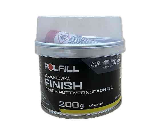 Шпаклівка фінішна (оздоблювальна) + затв. 200г біла Polfill Київ