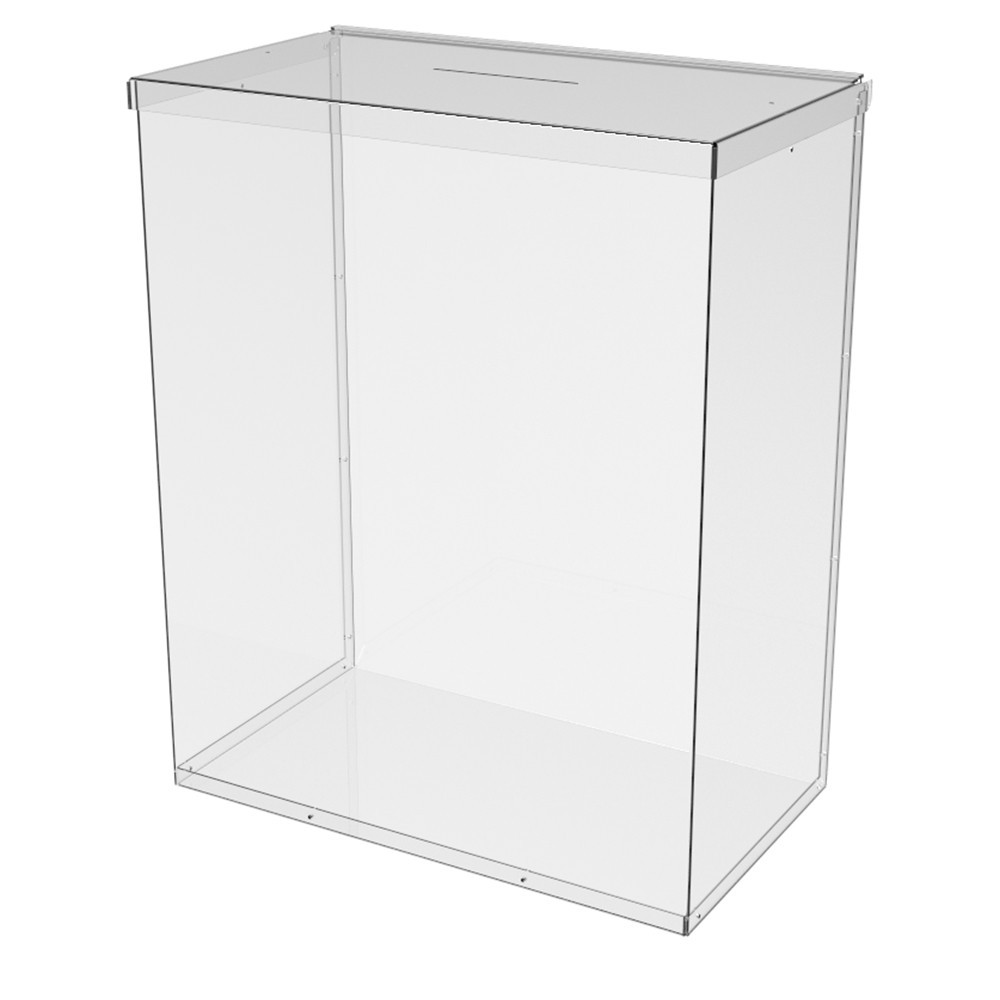 Ящик EKOSTAR без замка для пожертвований и сбора денег 400x230x500. Объем 46 литров Киев - изображение 1