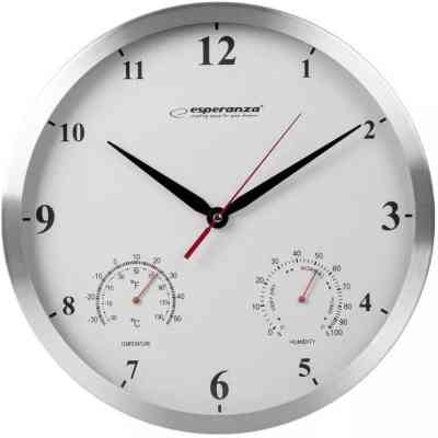 Настенные часы Esperanza Wall Clock Washington 30 см White (EHC008W) Винница