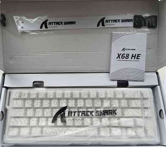 Магнітна клавіатура attack shark x68he ЗАПАКОВАНА Харків