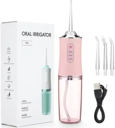 Иригатор ORAL IRRIGATOR с насадками, регулировкой давления и удобством для ежедневной гигиены зубов Киев - изображение 1