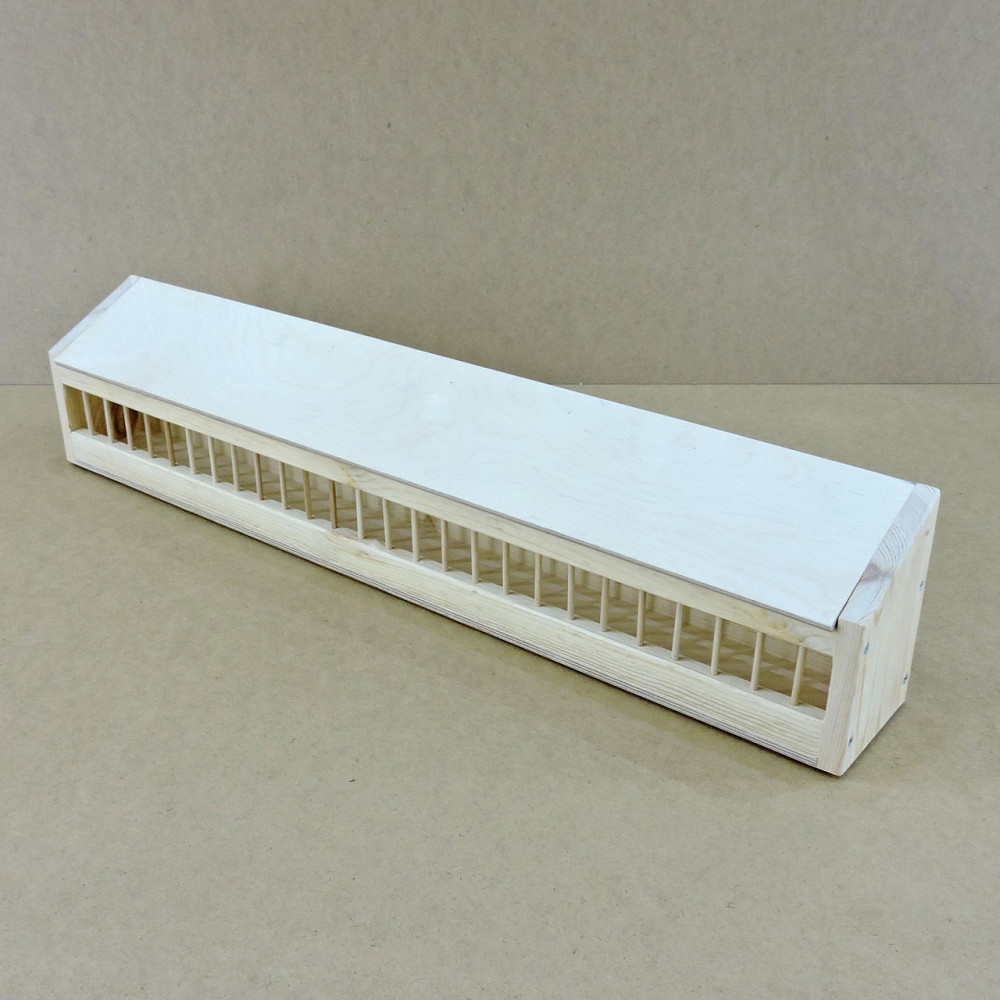 Дерев'яна годівниця для голубів "Лагор 80" без покриття Миколаїв - фото 7