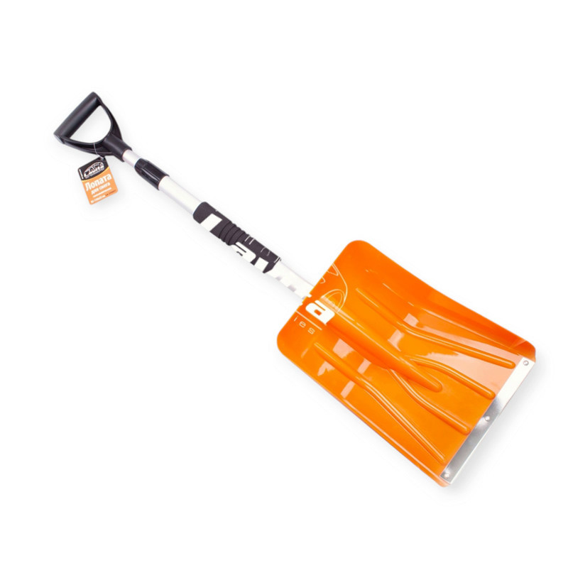 Лопата снега 25 х 85-119см телескоп, мягкая вставка, алюм. трубка с металл. губой для Мукачево - изображение 1
