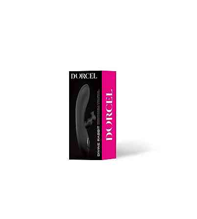 Вакуумный вибратор-кролик Dorcel DIVINE RABBIT с вибрацией, 10 режимов вибрации: 3 режима вакуума Sex Aura Киев