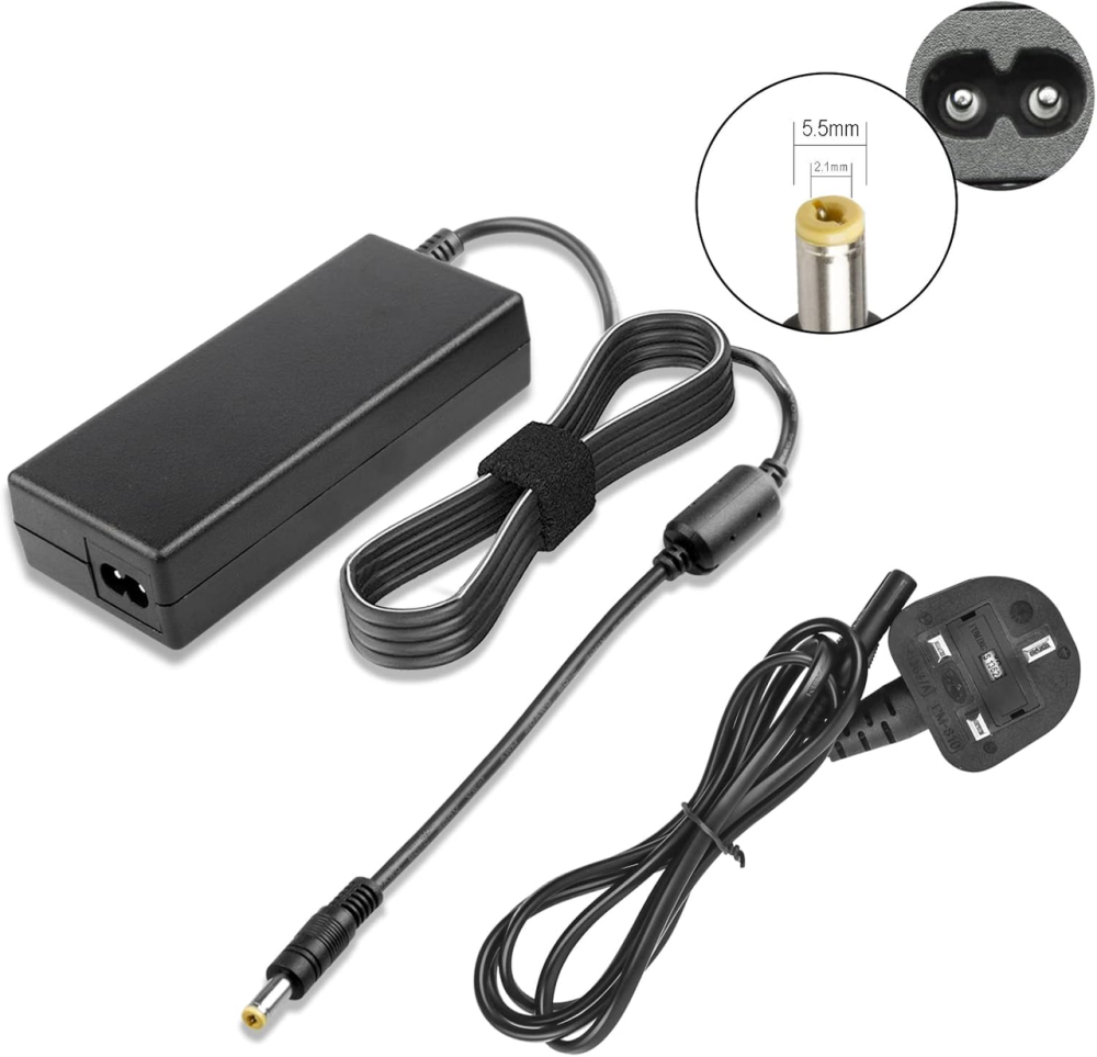 Зарядний пристрій ARyee 19V 4.74A 90W для ноутбуків Toshiba та ASUS, адаптер живлення 5.5×2.5 мм з кабелем живлення Київ - фото 8