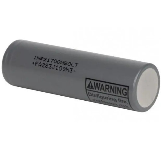 Аккумулятор Li-ion 21700 5000mAh INR21700 M50LT 7.2A (Серый) Киев - изображение 4