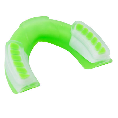 Капа одночеловестная двухкомпонентная Flamma Ice Hit, Ice Man, 11+ Вишнёвое - изображение 5