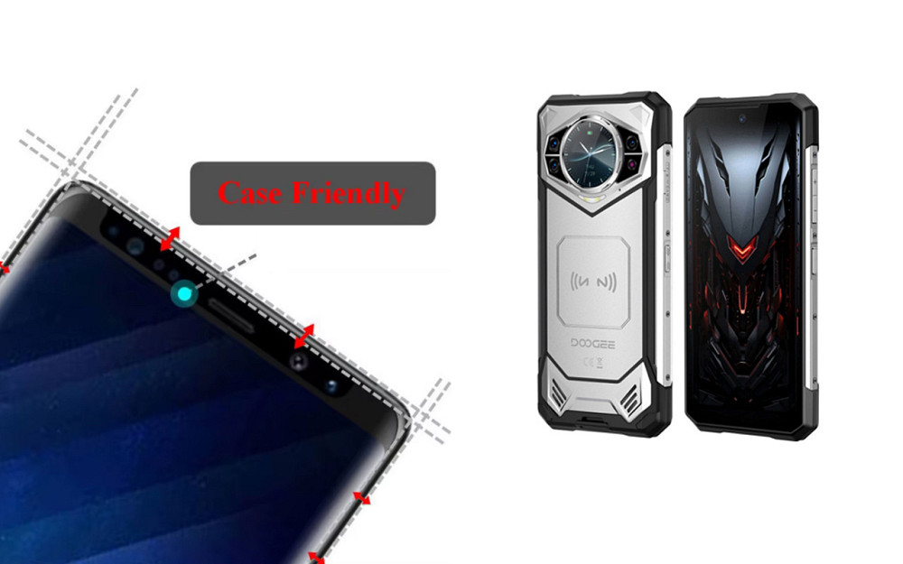 Захисне скло HyperGlass Pro для DOOGEE S200, DOOGEE S200X – максимальна чутливість та захист Київ - фото 4