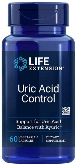 Контроль сечової кислоти Life Extension Uric Acid Control 60 вег капс Київ - фото 1
