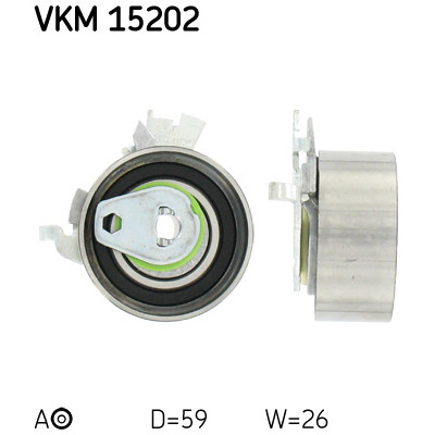 Ролик натягувача ременя SKF VKM 15202 Вінниця - фото 1