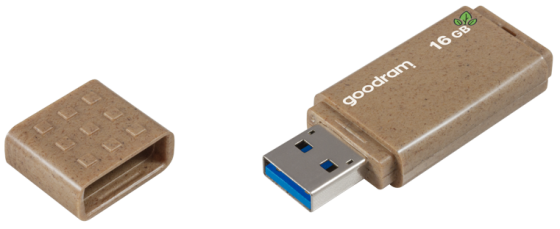 Flash Drive Goodram UME3 16GB USB 3.2 Eco Friendly (UME3-0160EFR11) (7059538) Киев