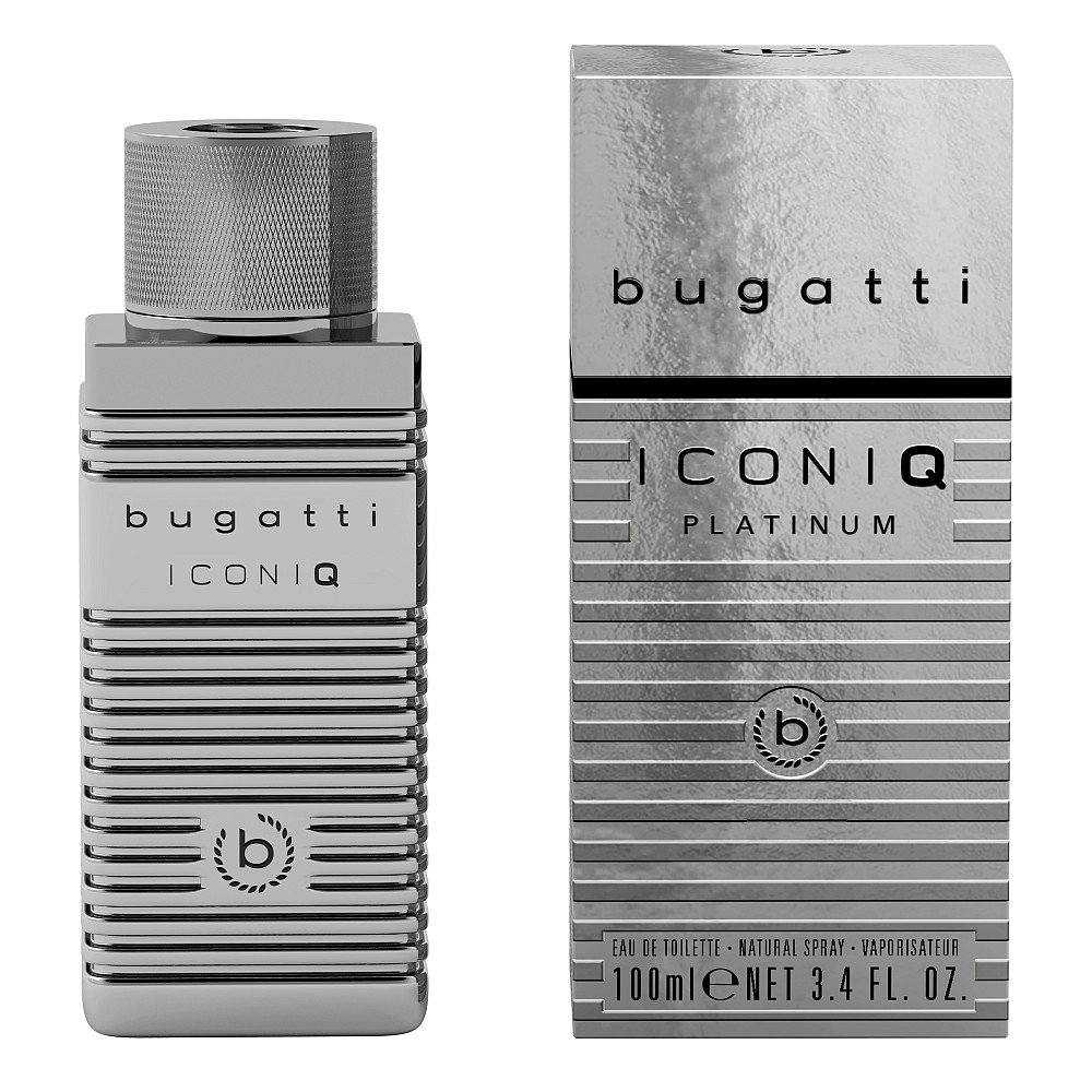 Туалетна вода для чоловіків Iconiq Platinum Bugatti 100 мл Київ - фото 2