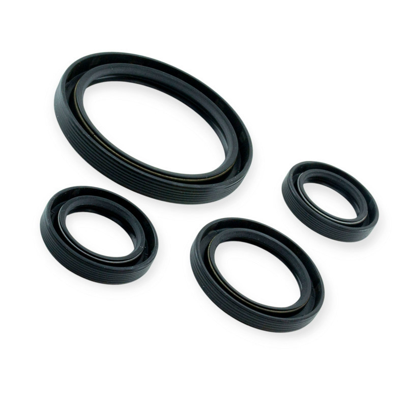 Сальник Ланос 1,4 к-т 4шт Кременчуг ACM обрез. КРТ коленвала Мукачево - изображение 1