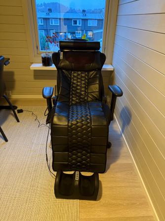 Багатофункціональний масажний матрац 406-G (витягування хребта, гарячий компрес) + пульт Чорний Вінниця